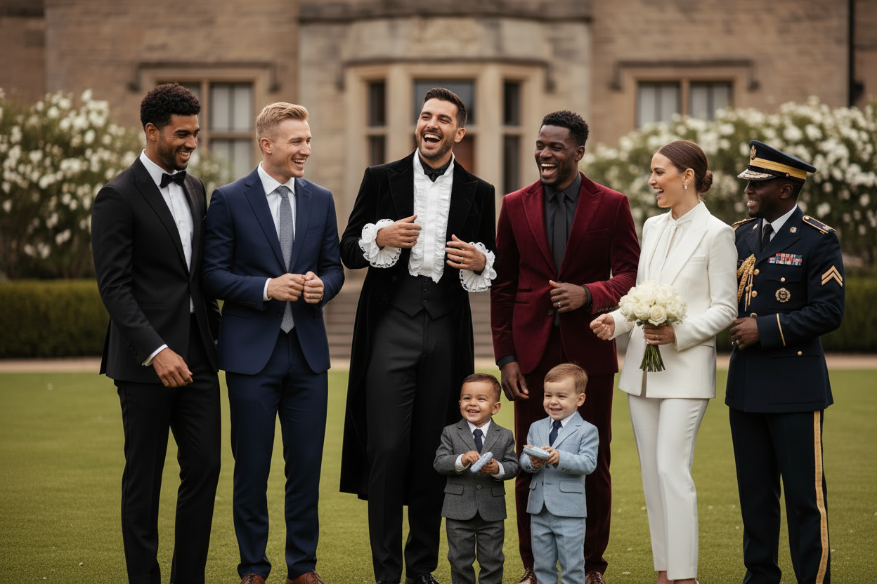 Groom & His Bro's