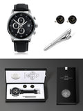 Men's Business Quartz Watch Gift Set