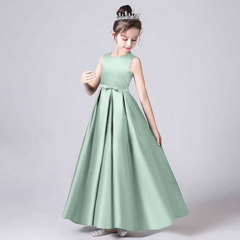 Robe de princesse pour concours de beauté fillette