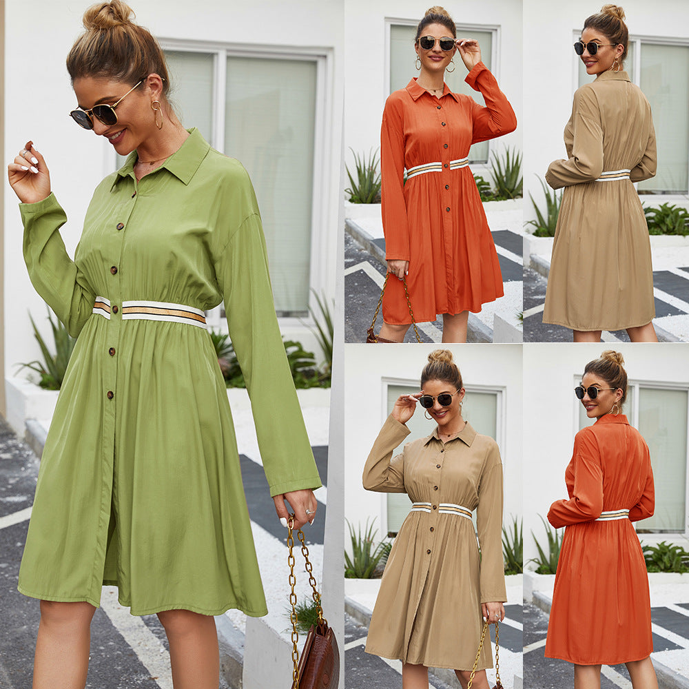 Women's A-Line Midi Dress