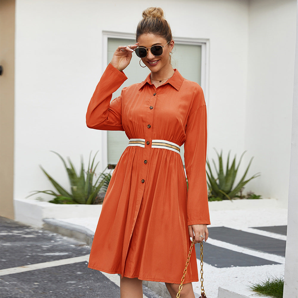 Women's A-Line Midi Dress