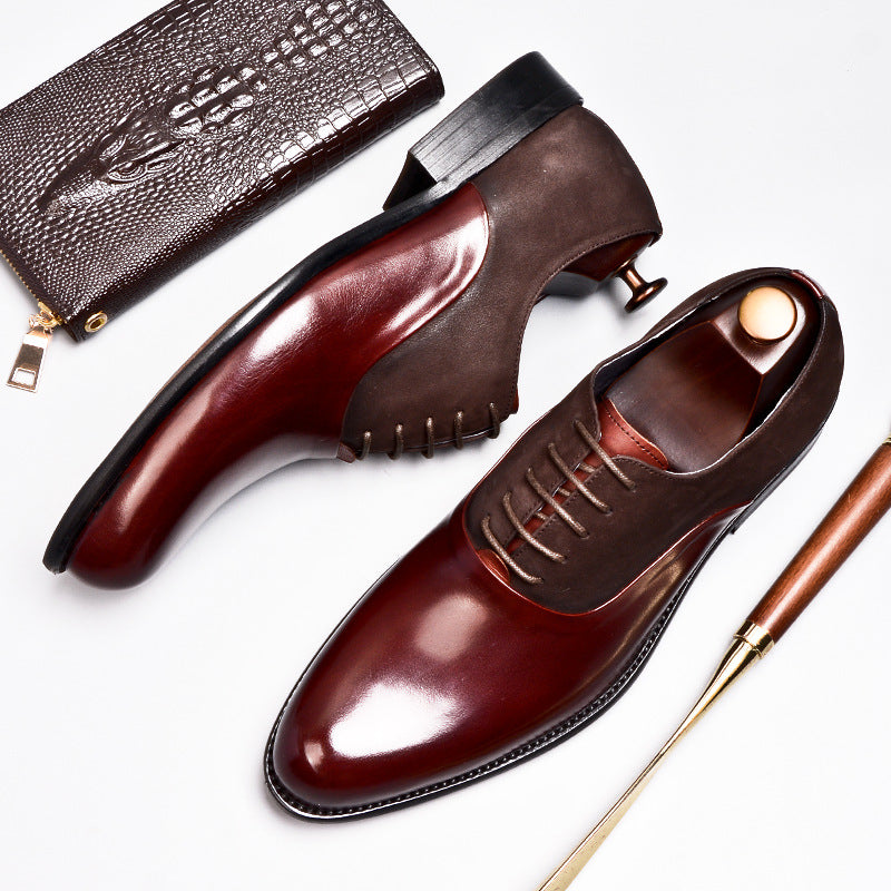 Men's Formal Leather Dress Shoes | Groom & Groomsmen Wedding Shoes
