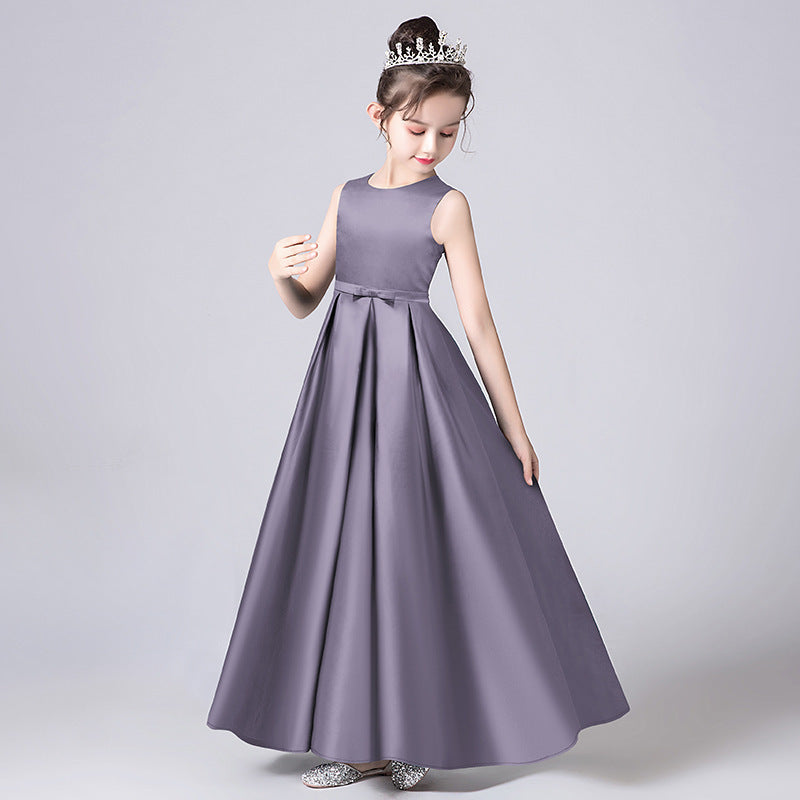 Robe de princesse pour concours de beauté fillette