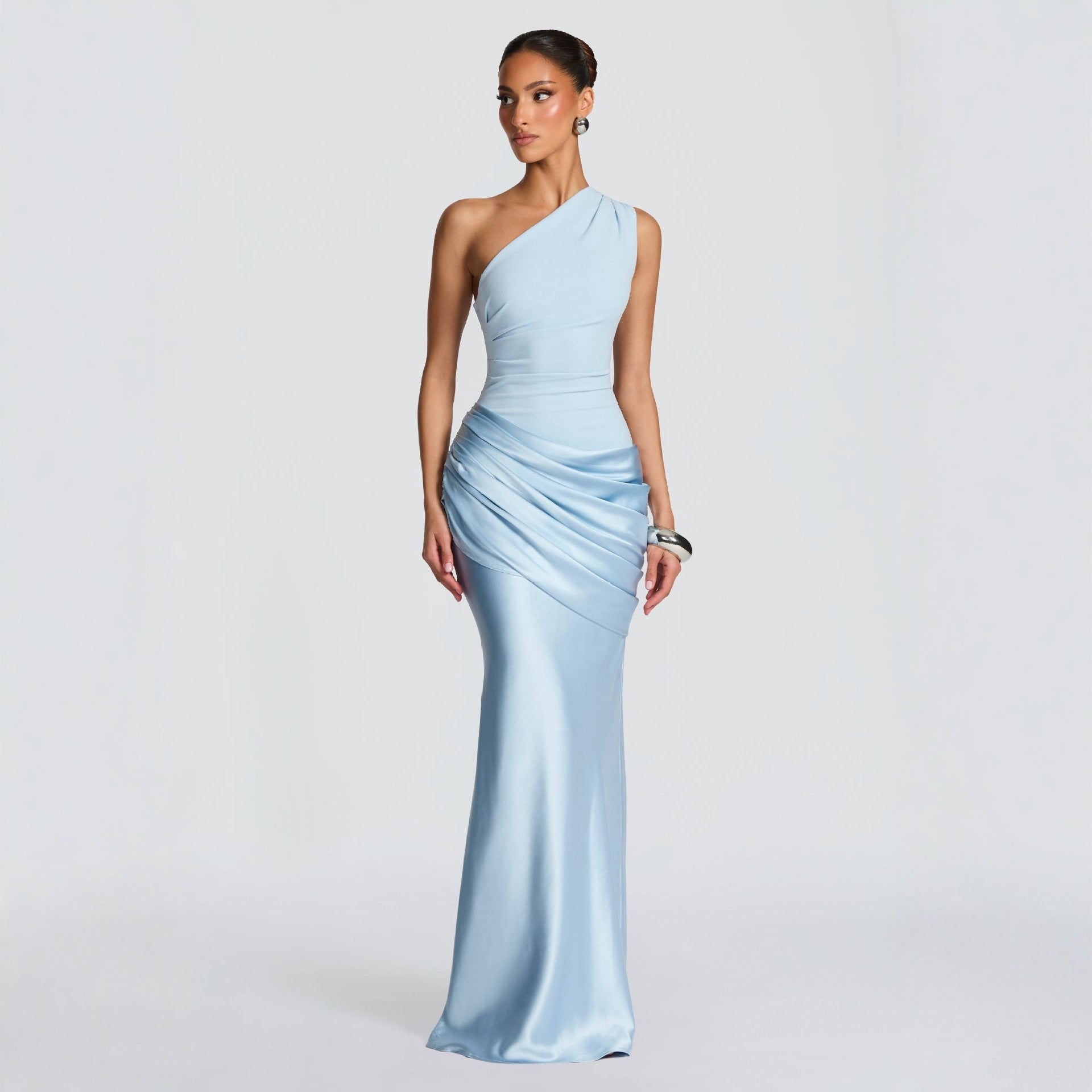 Off-Shoulder Mermaid Maxi Gown