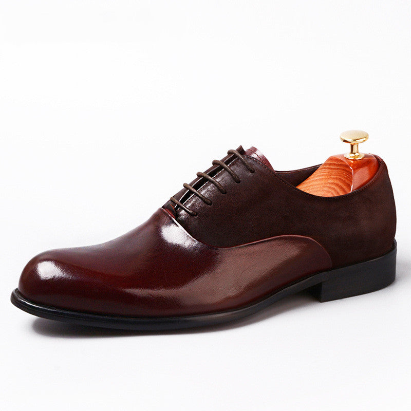 Chaussures de ville habillées en cuir pour hommes | Chaussures de mariage pour le marié et les garçons d'honneur