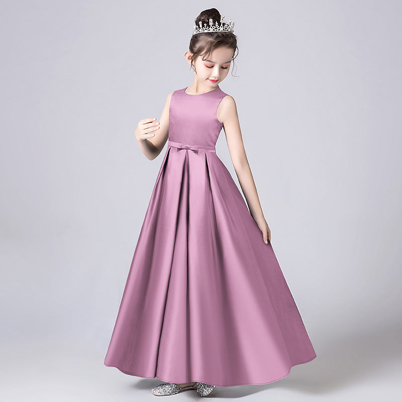Robe de princesse pour concours de beauté fillette