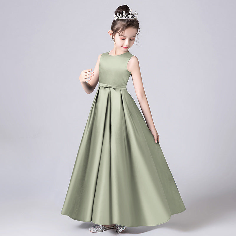 Robe de princesse pour concours de beauté fillette