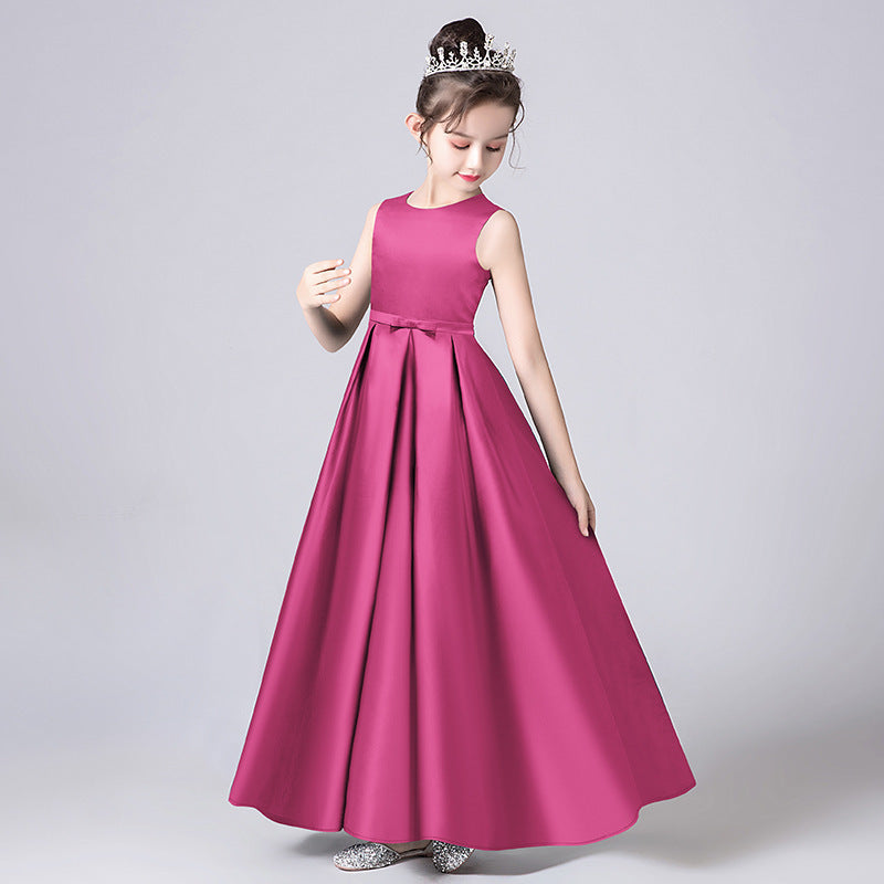 Robe de princesse pour concours de beauté fillette