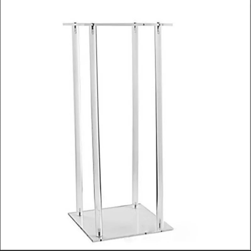 10pcs Acrylic Vases Clear Vases Table Centerpieces Wedding Decor Floral Columns