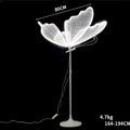 D82 Accessoires de mariage créatifs Papillon Lampe décorative LED sur pied Allée de mariage Décorations de toile de fond de mariage
