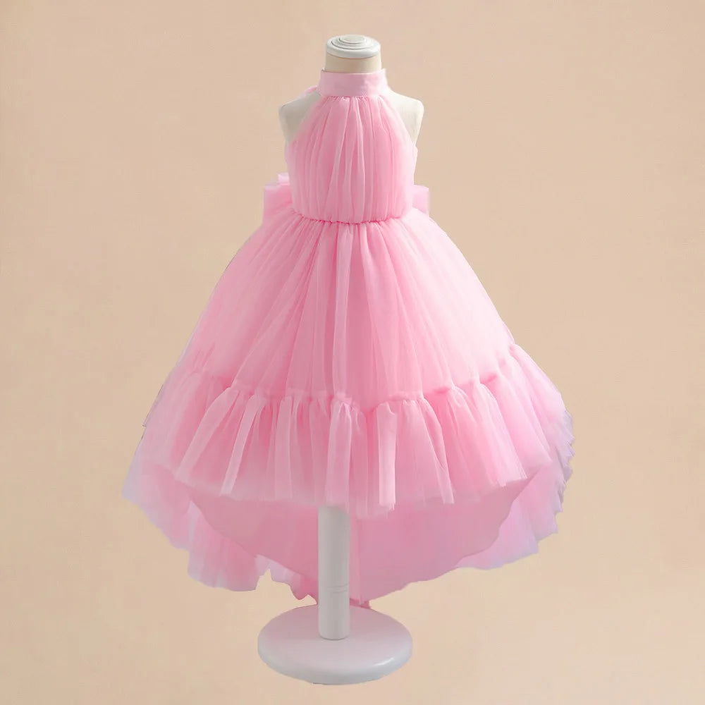 Nouvelle robe de princesse de luxe pour bébé 1 an, pour anniversaire, bal de promo, fleurs, mariage, vêtements pour enfants