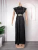 Robes de mariée africaines pour femmes 2024 grande taille élégante robe de soirée vêtements pour femmes mode d'été sans manches robe longue de fête
