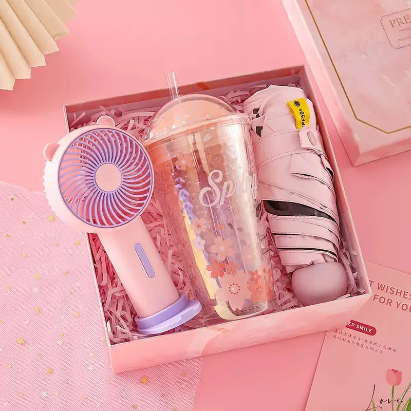 Boîte Cadeau Personnalisée Joyeux Anniversaire Fête des Mères avec Cartes de Vœux Idées Cadeau Anniversaire Mariage Original pour Invités