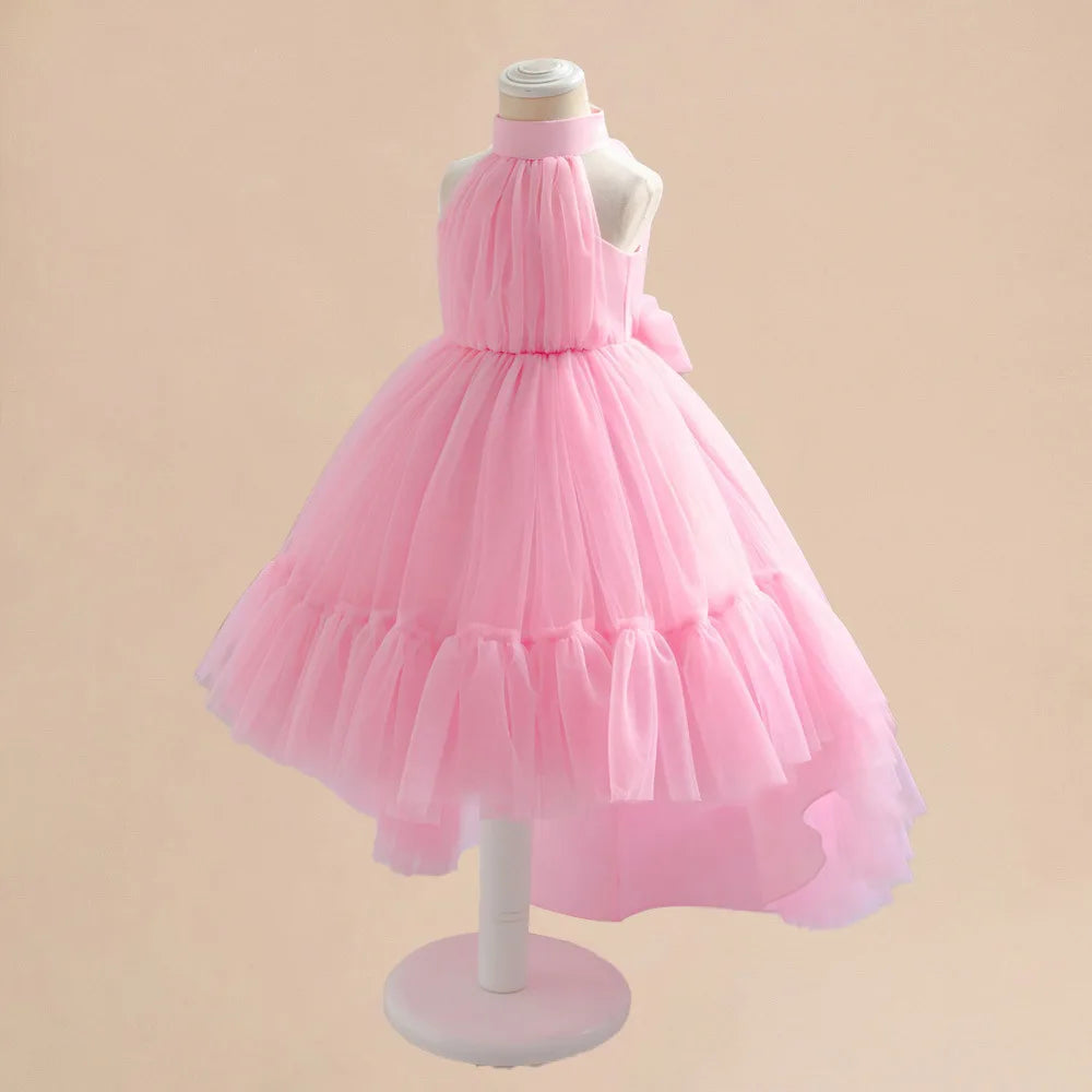 Nouvelle robe de princesse de luxe pour bébé 1 an, pour anniversaire, bal de promo, fleurs, mariage, vêtements pour enfants