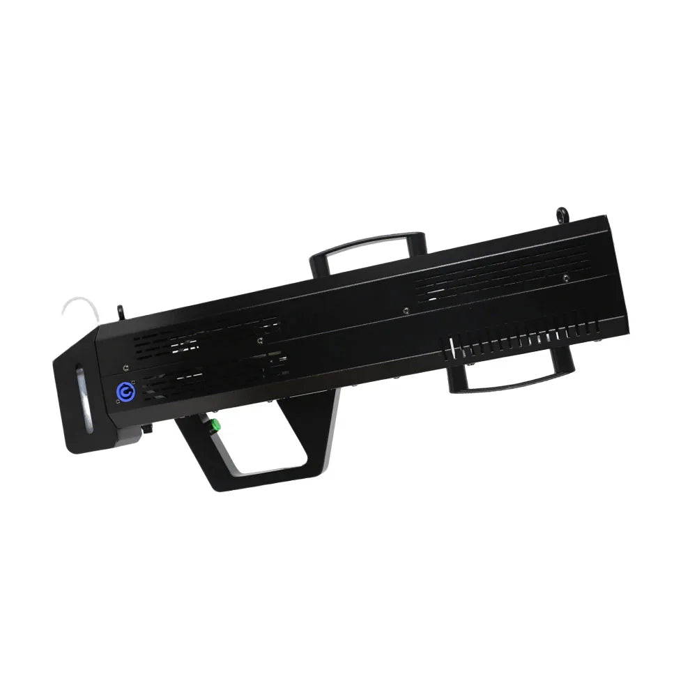 Pistolet à fumée colonne d'air portable 1500W RGB LED pour mariages et scènes de DJ, boîtes de nuit, discothèques, concerts et décorations de fêtes