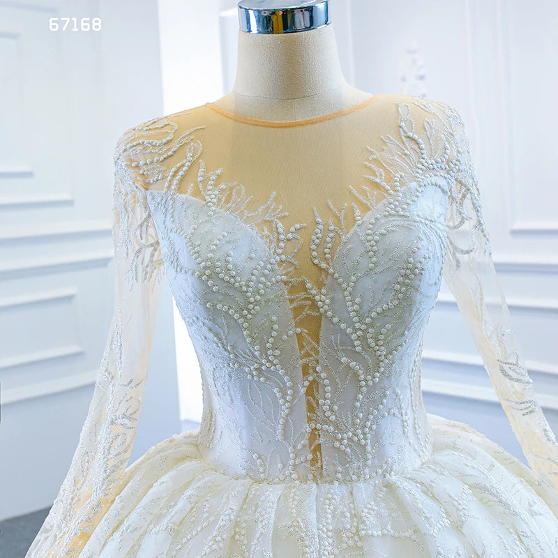 Jancember Rsm67168 Luxury New Design Exquisite Prom Dress Bridal Wedding Dress