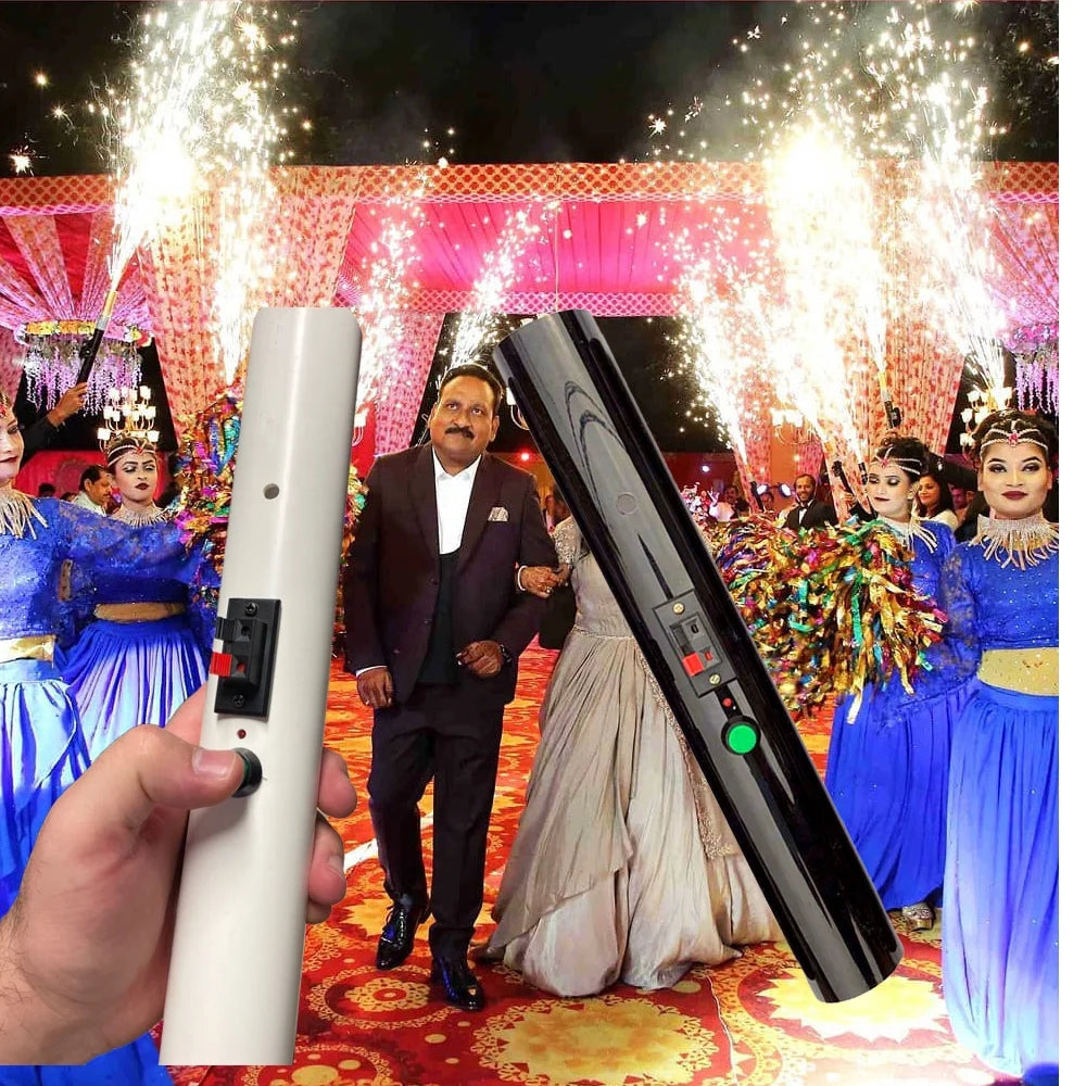 Bride Marriage Couple Entry Dj Dance Wedding Supplies Decoration Centerpieces Arch Decorate Hand Fireworks Cold Pyro Modern