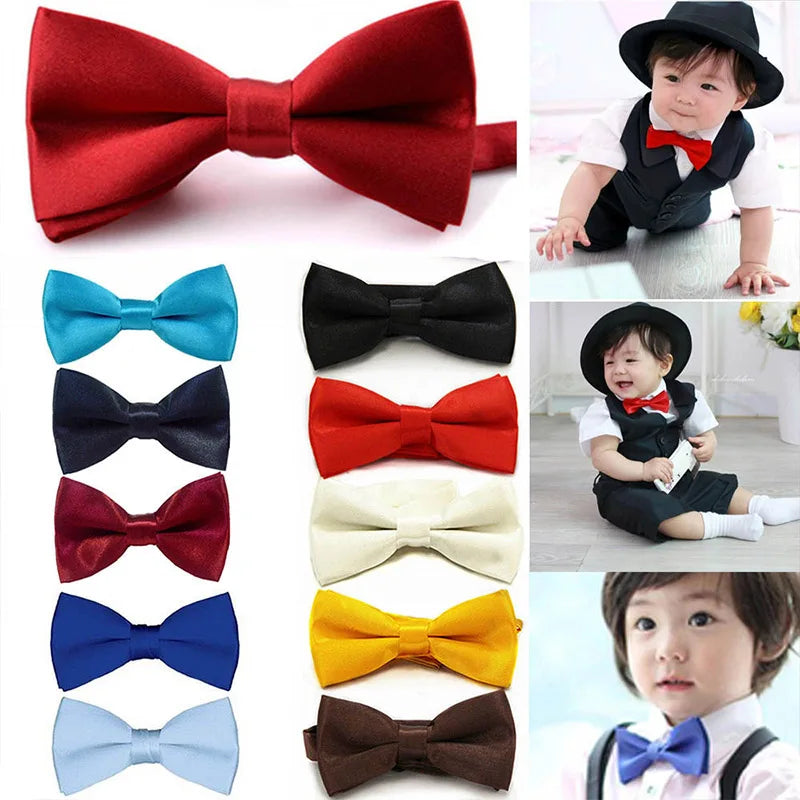 Satin Bow Tie | Men & Kids Wedding Bow Ties in 30+ Colors