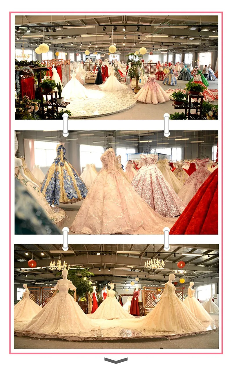 Jancember Rsm67168 Luxury New Design Exquisite Prom Dress Bridal Wedding Dress