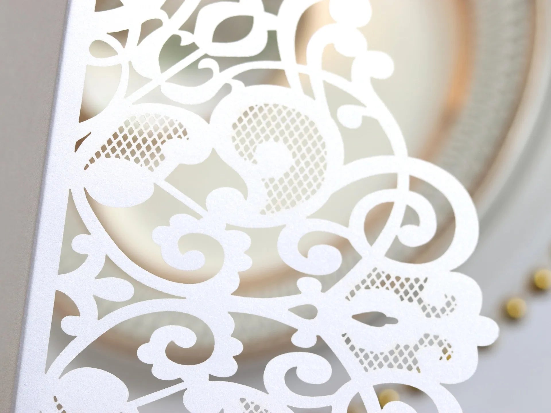 50pcs Elegant Laser Cut Wedding Invitations Card Customize Greeting Card Business With RSVP Cards Birthday Party Favor Supplies