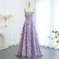 Élégante Robe de Bal Col Carré Douce Robe de Cocktail Femme Robes de Soirée Évasées Rêveuses Motif Floral