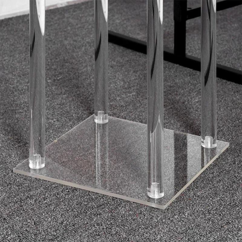 10pcs Acrylic Vases Clear Vases Table Centerpieces Wedding Decor Floral Columns