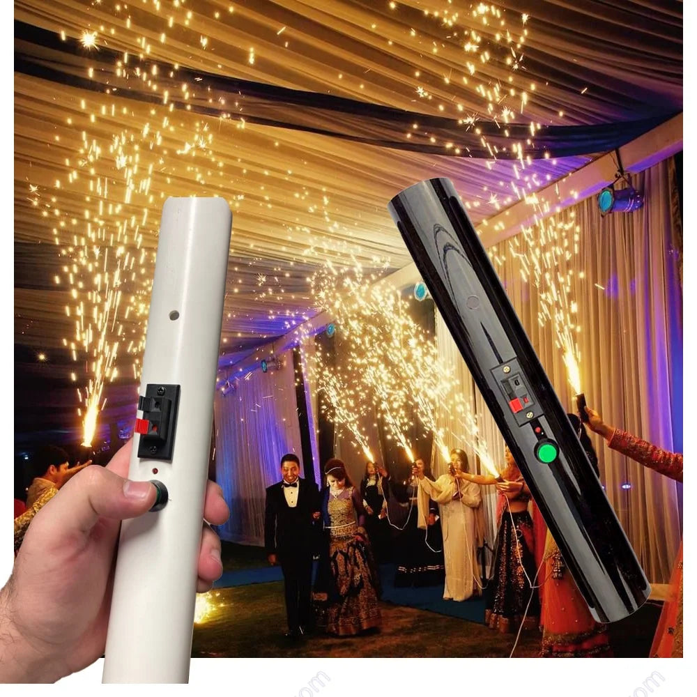 Bride Marriage Couple Entry Dj Dance Wedding Supplies Decoration Centerpieces Arch Decorate Hand Fireworks Cold Pyro Modern