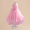 Nouvelle robe de princesse de luxe pour bébé 1 an, pour anniversaire, bal de promo, fleurs, mariage, vêtements pour enfants