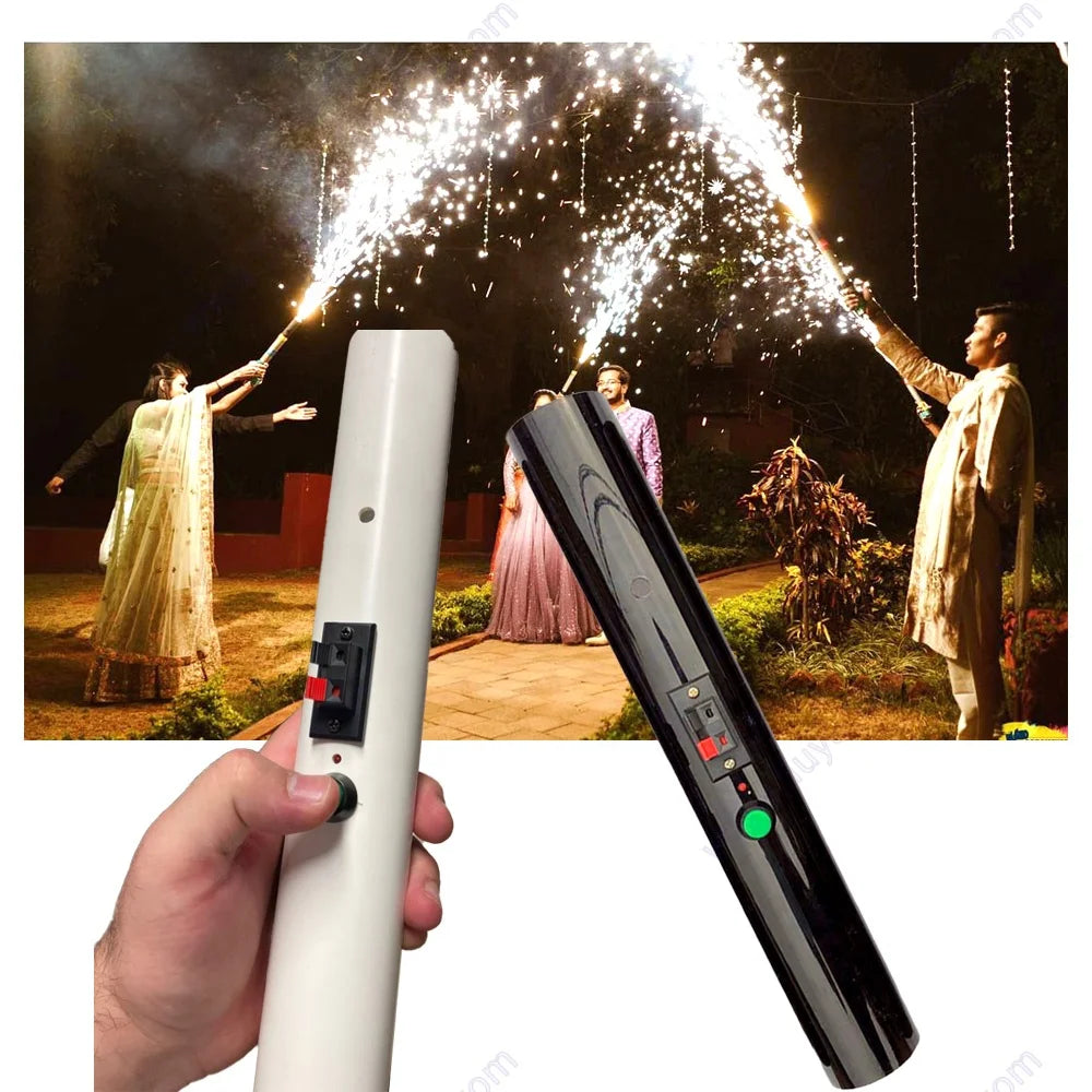 Bride Marriage Couple Entry Dj Dance Wedding Supplies Decoration Centerpieces Arch Decorate Hand Fireworks Cold Pyro Modern