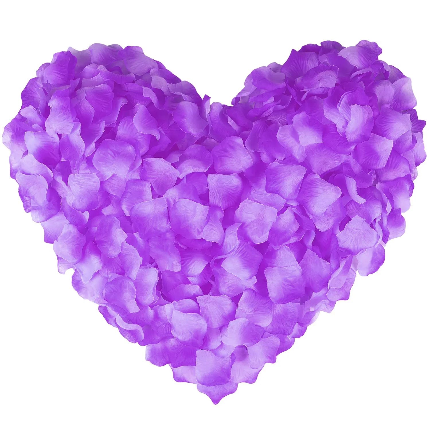 1000 Pcs Pétales de rose artificiels en soie, décoration romantique pour fête à la maison, Saint-Valentin, mariage, guirlande de fleurs, décoration de pétales de rose