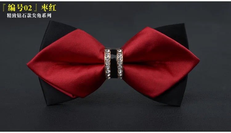 Nœud Papillon Fait à la Main de Haute Qualité pour Hommes, Banquet d'Affaires, Mariage, Hôte, Costume de Marié, Chemise, Bijoux, Cadeaux, Nœud Papillon en Velours