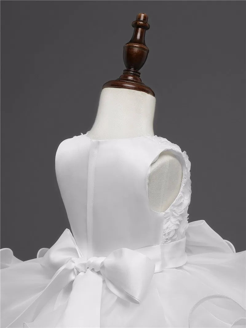Robe de demoiselle d'honneur pour mariage, pour bébé fille de 2 à 8 ans, tenues d'anniversaire, robes de première communion pour enfants, tenues de fête pour petites filles