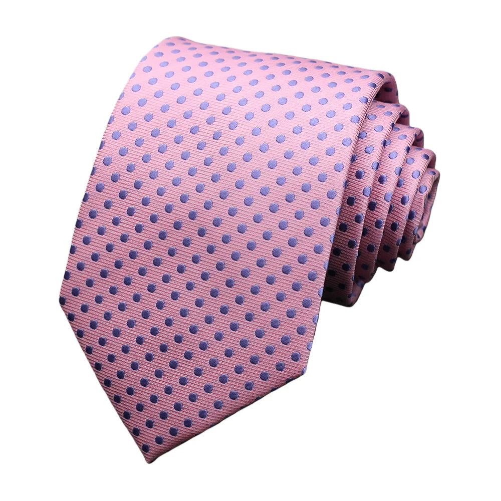 Men's 7cm Patterned Necktie | Stripes, Floral & Plaid | Groom & Wedding Party