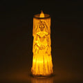 Halloween Skeleton Lamp LED Luminous Candle Horror Decoration Prop Ghost Groom Bride Couple Lamp Ornament Halloween Decor