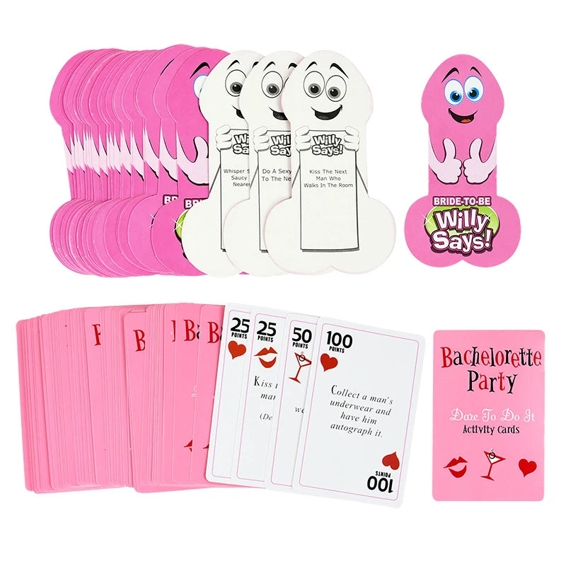 Bachelorette Party Truth or Dare Card Game | Bridal Shower & Hen Party Activity