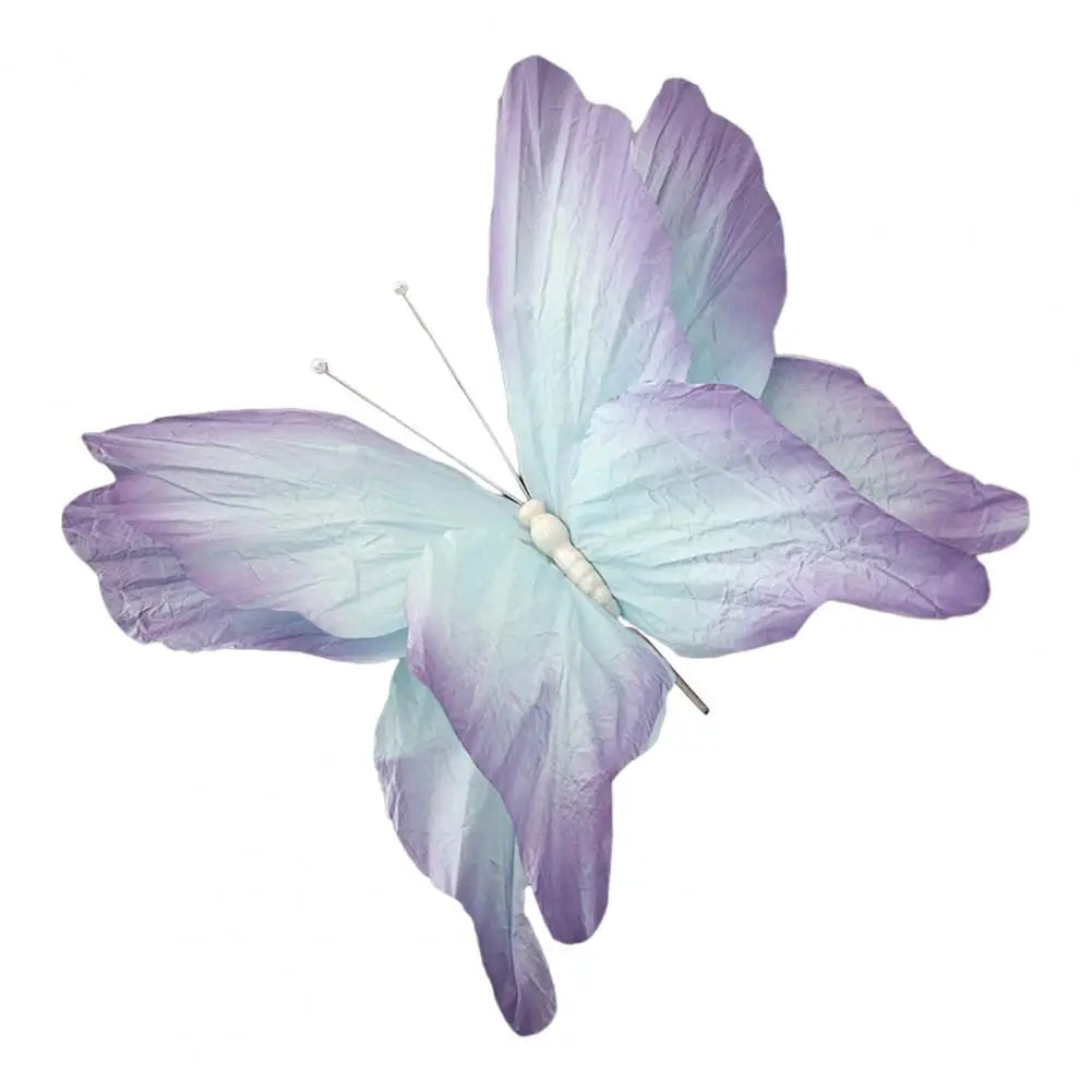 Décoration de Fête Papillon Grand Papillon Artificiel en Papier pour Mariage Fête Banquet Décor de Fond Maison Jardin