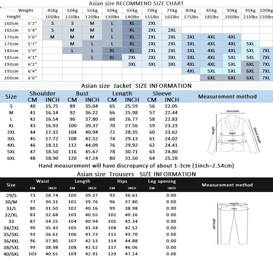 Solid Color Blazer Men's Fashion Business Solid Color British Style Professional Work Groom Wedding Dress Best Man Blazer Jacket