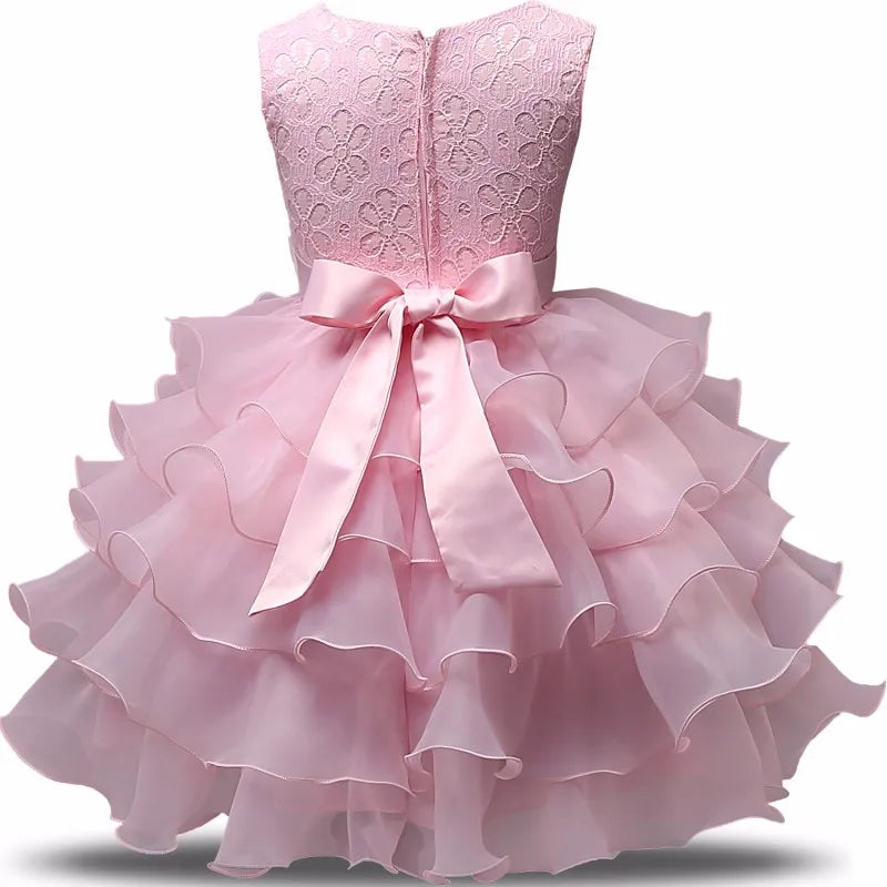 Robe de demoiselle d'honneur pour mariage, pour bébé fille de 2 à 8 ans, tenues d'anniversaire, robes de première communion pour enfants, tenues de fête pour petites filles