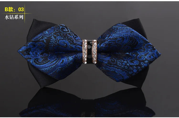 Nœud Papillon Fait à la Main de Haute Qualité pour Hommes, Banquet d'Affaires, Mariage, Hôte, Costume de Marié, Chemise, Bijoux, Cadeaux, Nœud Papillon en Velours