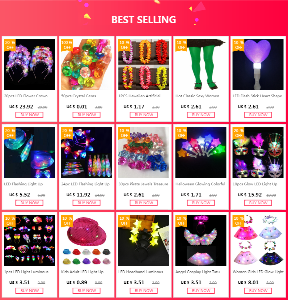Voile mignon Cheveux Lumineux Fée Ruban Nœud Couronne Lampe LED Mariage Fournitures de Fête Maquillage Fille