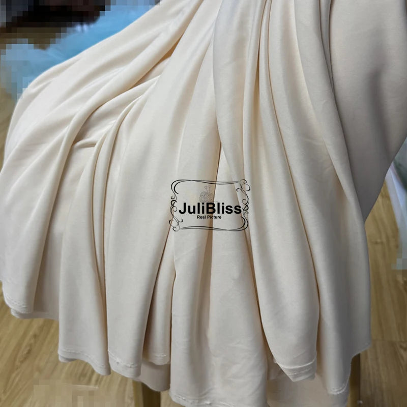 Tissu jersey extensible tricoté, bon drapé pour la décoration de mariage, les toiles de fond de fête, les rideaux, les arrière-plans de photographie, largeur 170 cm
