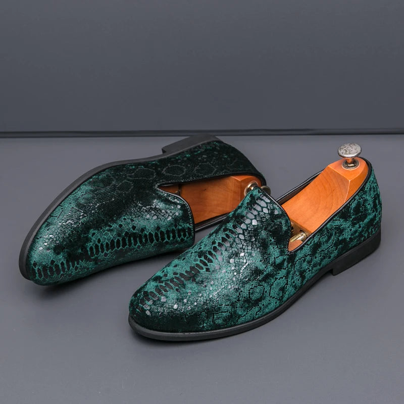Chaussures de banquet pour hommes les plus vendues Europe Amérique Chaussures plates confortables à semelles souples Chaussures de bureau pour hommes d'affaires