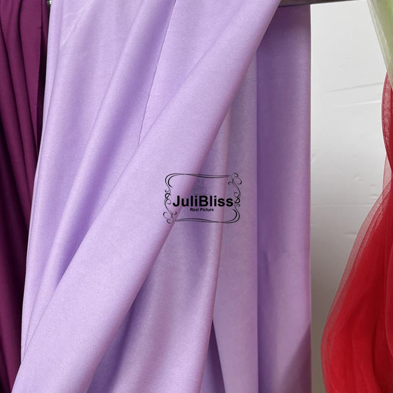 Tissu jersey extensible tricoté, bon drapé pour la décoration de mariage, les toiles de fond de fête, les rideaux, les arrière-plans de photographie, largeur 170 cm
