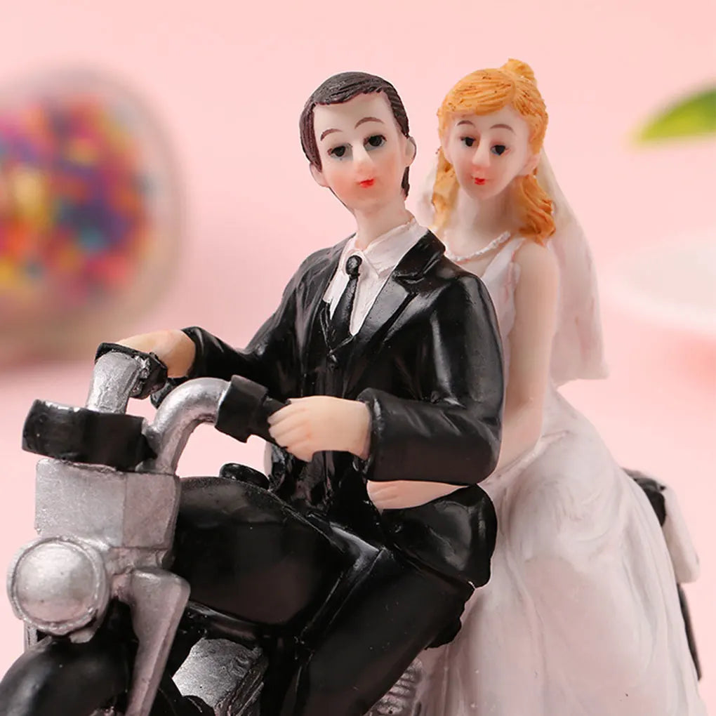 Figurines de gâteau de mariage, mariés amusants, figurines de gâteau de mariage, fournitures de décoration de gâteau de mariage
