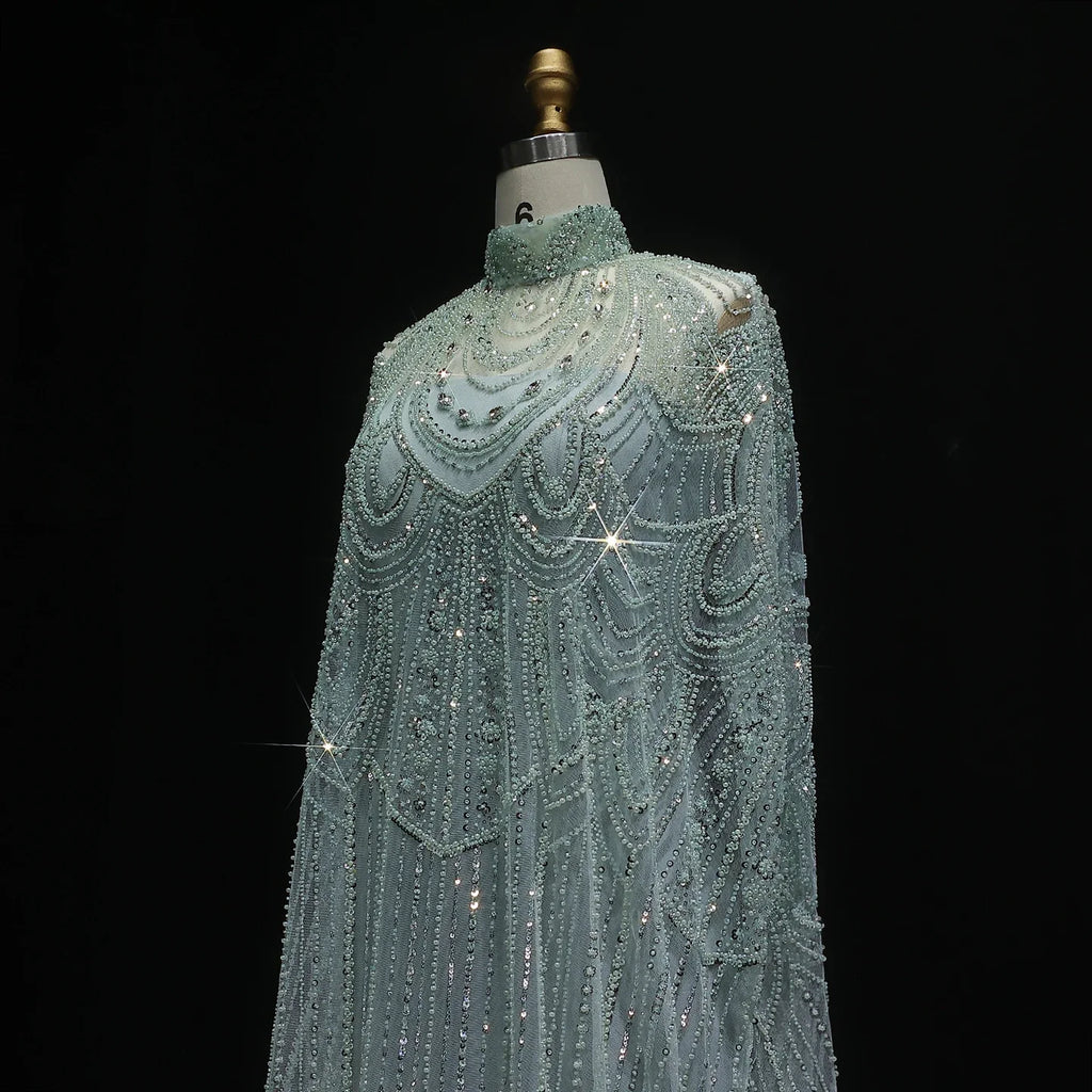 Robes de soirée personnalisées, robe de bal de luxe sexy, Caftan, robe de mariée nude, formelle, élégante et exquise, robe de soirée de haute qualité pour femmes