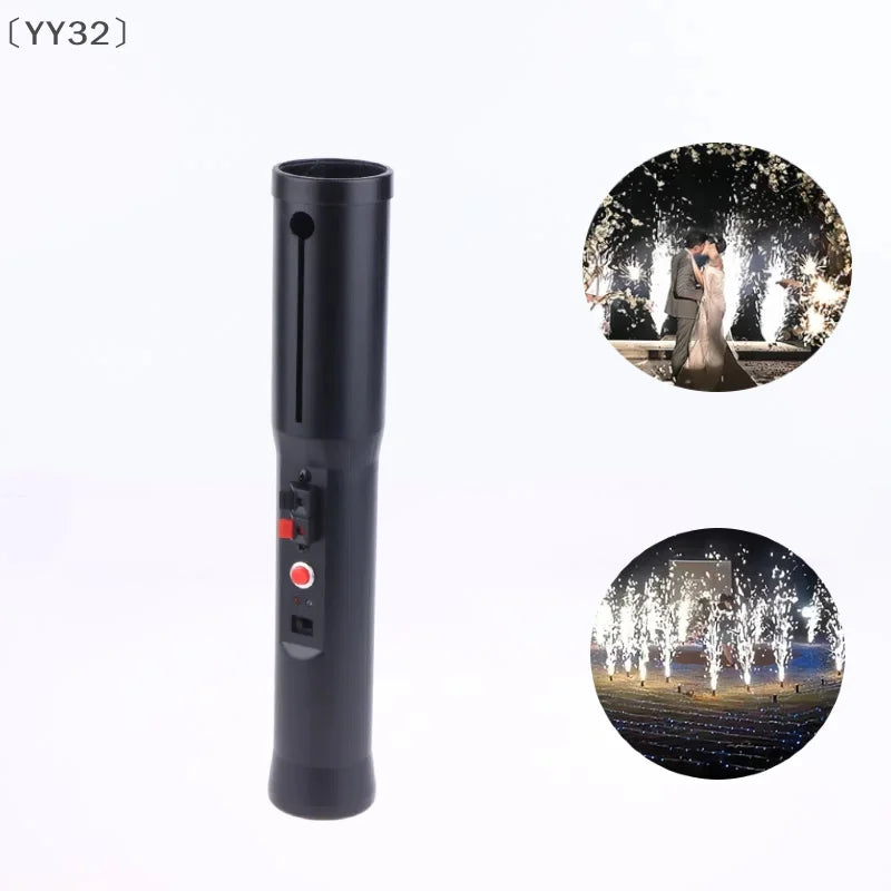〔YY32〕Machine à feux d'artifice avec contrôleur portable, fontaine froide, machine à étincelles, pour fête, bar, mariage, performance