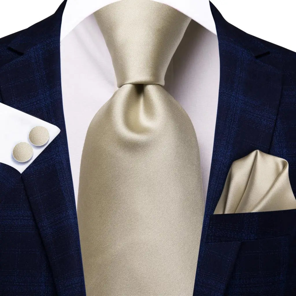 Silk Paisley & Floral Necktie Gift Set | Groom & Groomsmen Wedding Tie with Pocket Square & Cufflinks