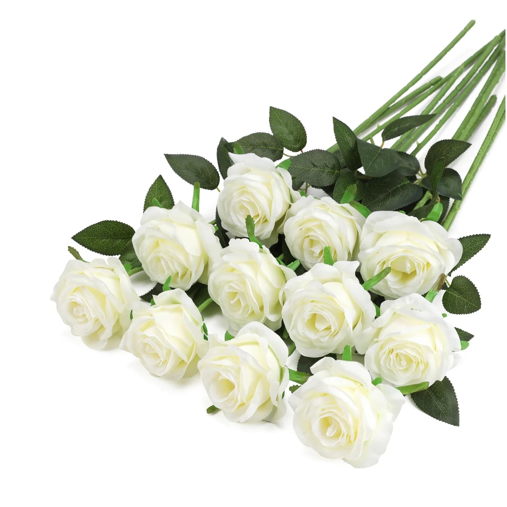 Bouquet de Mariée en Soie Rose Fleur Artificielle — Prêt à Offrir et à Bricoler