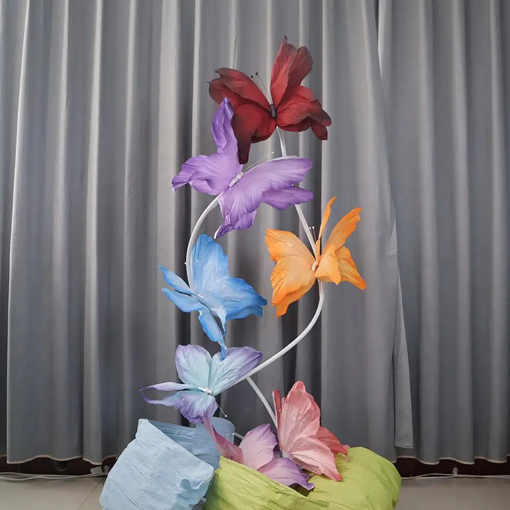 Butterfly Party Decoration Large Artificial Paper Butterfly for Wedding Party Banquet Home Garden Background Decor
