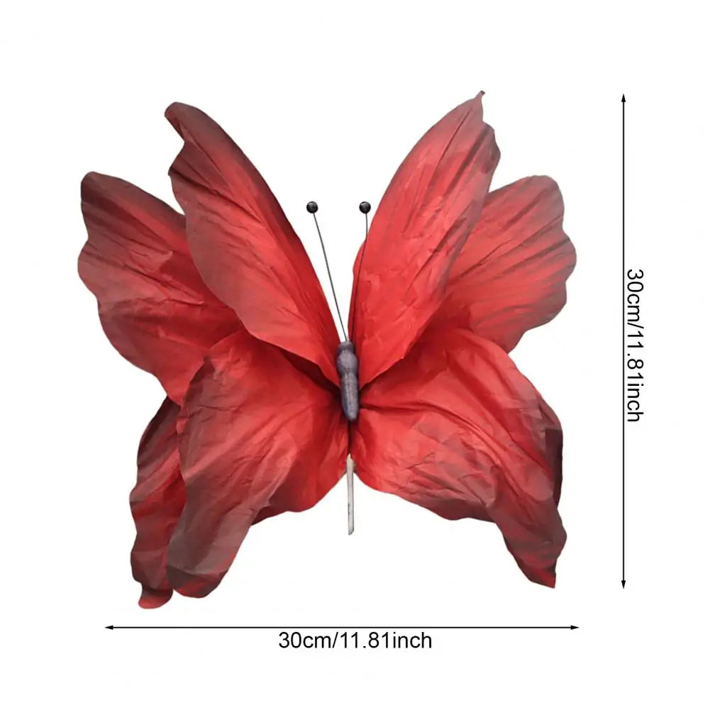 Butterfly Party Decoration Large Artificial Paper Butterfly for Wedding Party Banquet Home Garden Background Decor